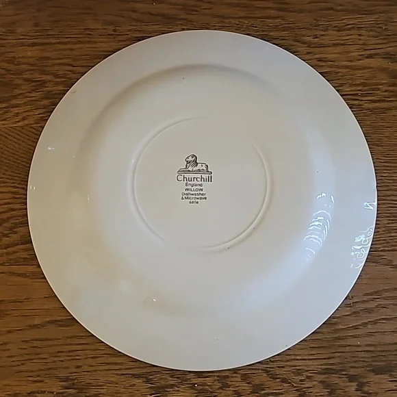 Churchill England Willow Platter 10 1/4 - Picture 2 of 3